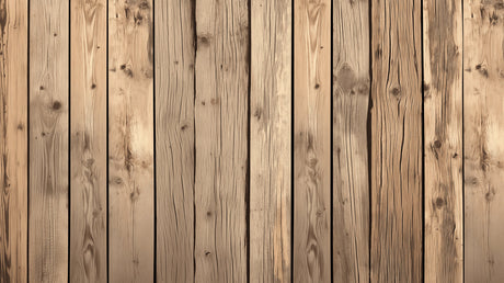 Wood plank wallpaper in modern living room showing natural grain texture and warm tones