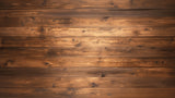Rustic wood wallpaper accent wall in master bedroom showing realistic grain texture