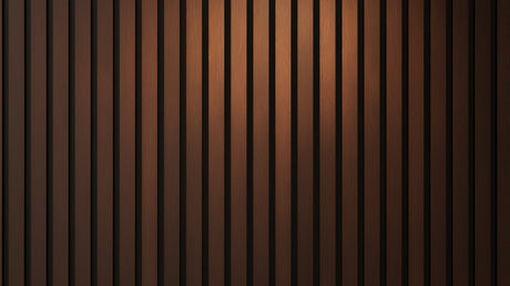 Wood Mural Wallpaper  Modern Vertical Slats Design - Detailed wallpaper pattern view