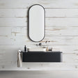 White wood plank wallpaper creating a cozy atmosphere in a bright modern living room with minimal furniture