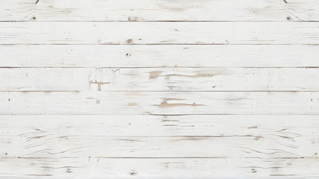 White distressed wood plank wallpaper design file showing detailed grain and texture pattern