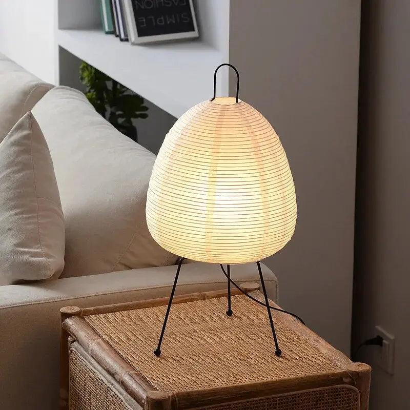 Modern Table Lamp  Rice Paper Tripod Design - Product detail 5