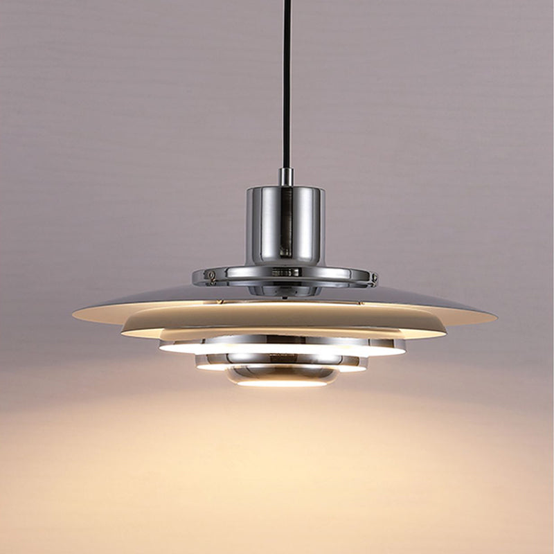 Modern Pendant Light  Tiered Aluminum Disk Design - Product detail 9