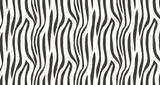 Zebra pattern wallpaper design file showing detailed black and white stripes pattern
