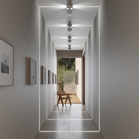 Modern LED Ceiling Light  Minimalist Round Disc Design - Product showcase